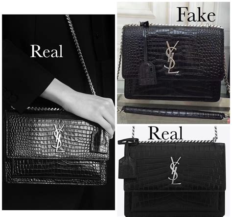 fake and real ysl bag|How to Spot a Fake YSL Bag .